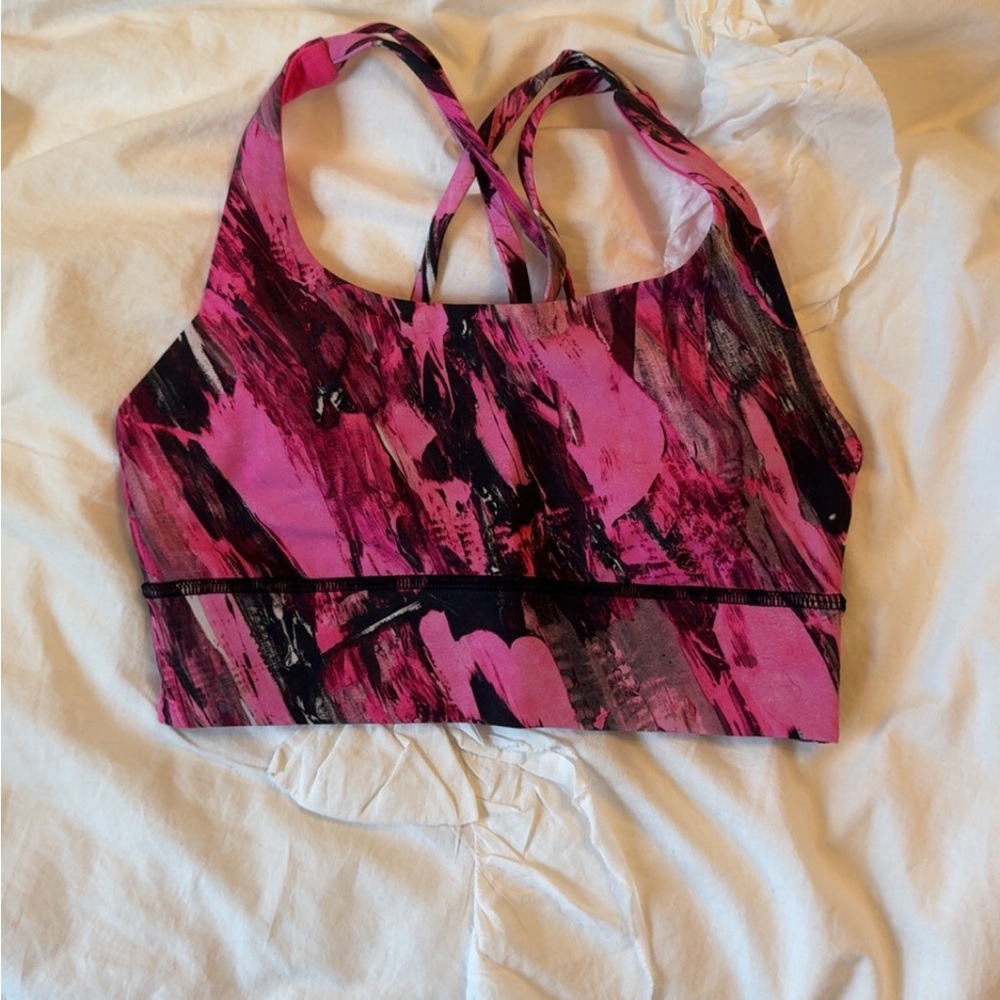 lululemon athletica Sports Bra Pink High Support
